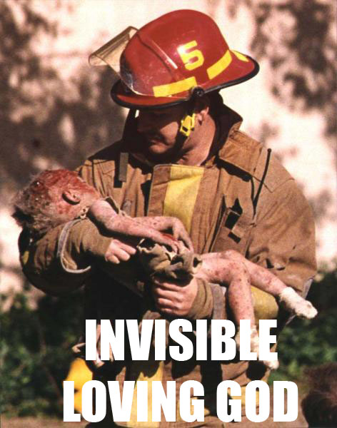 invisible loving god