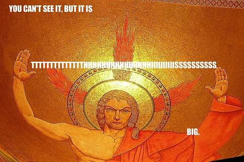 you can’t see it, but it was thiiiiiiissssssssssssss big