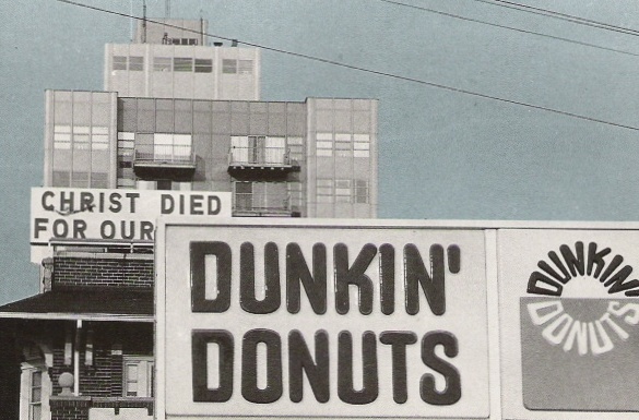 christ died for our dunkin donuts