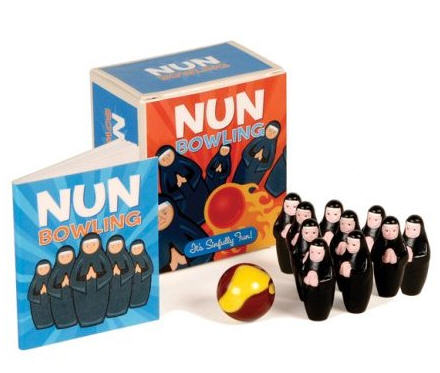 Nun Bowling: It's sinfully fun. Nun Bowling: It's sinfully fun.