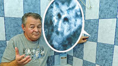 Finally, Satan gets in on the scrubbing bubbles action.