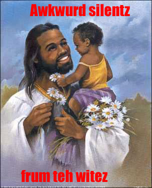 awkwurd silentz frum teh witez