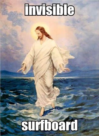 invisible surfboard