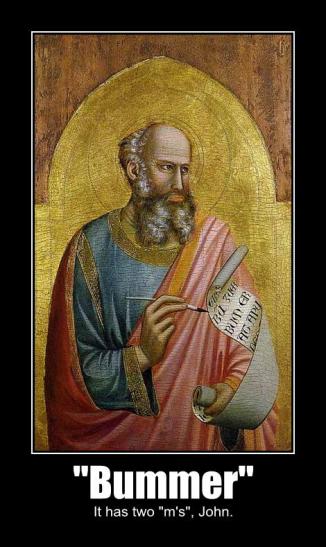 Bummer: it has two m’s, John