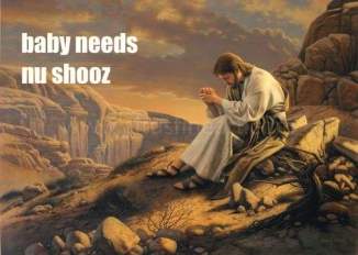 baby needs new shooz