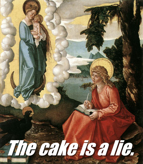 The cake is a lie