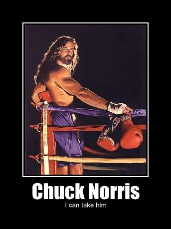 chuck norris i can take him