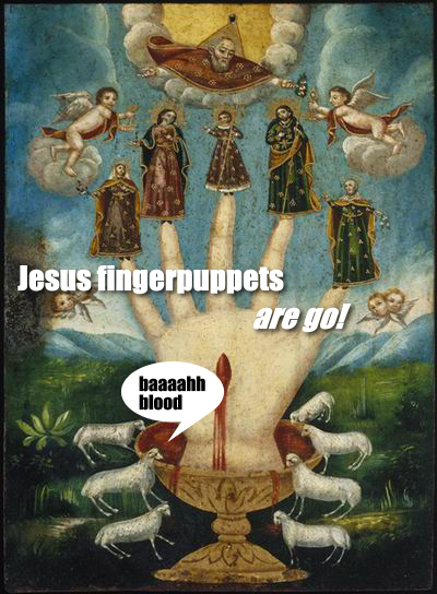 Jesus Finger Puppets