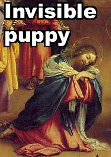 invisible puppy