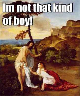 Jesus: not that kind of boy