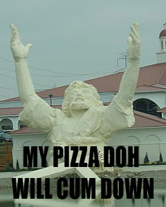 mah pizza dough will come down