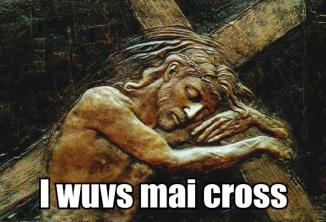 I wuvs mai cross