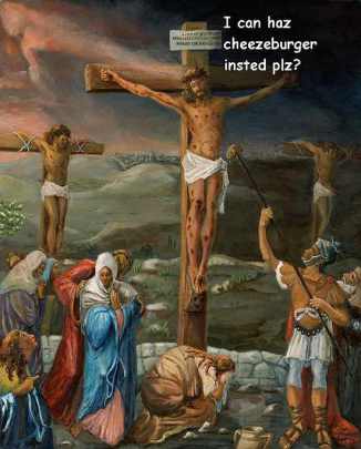 i can has cheezburger insted please