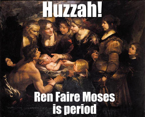 Renaissance Faire Moses