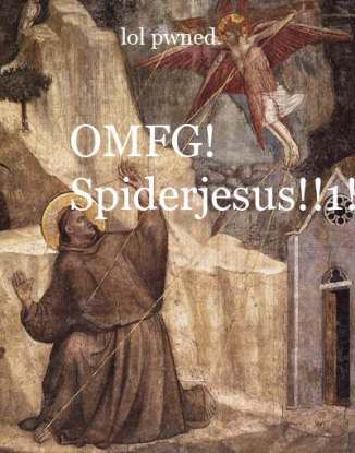 OMFG! Spiderjesus!