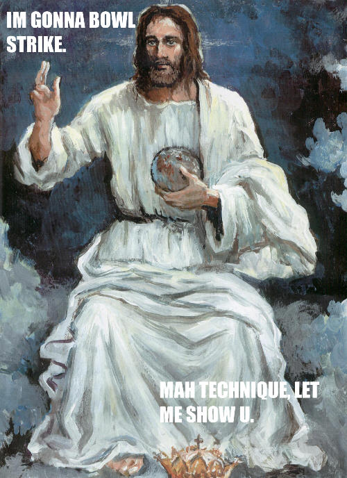 Im gonna bowl strike mah technique let me show u