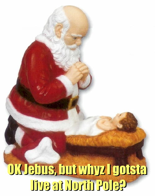 Jebus why live north pole