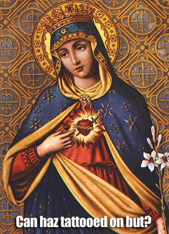 can haz tattooed on but