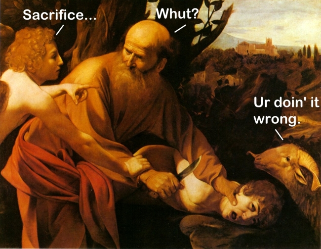 Sacrifice Doin it Wrong