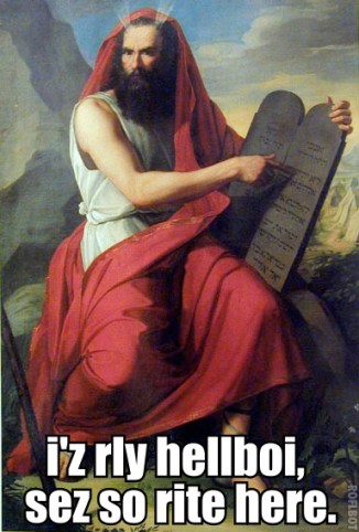 Hellboy Moses
