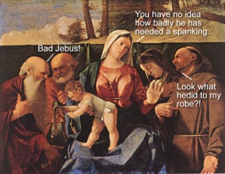Jebus Spanking
