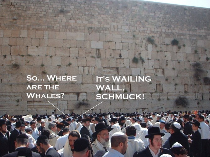 whaling wailing wall