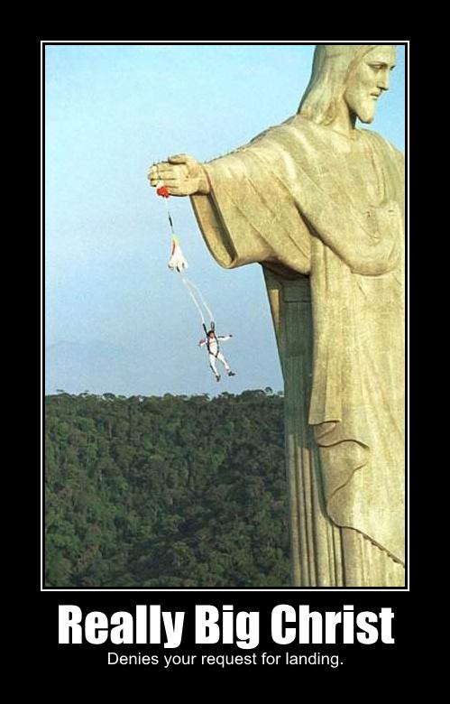 really big christ denies request landing