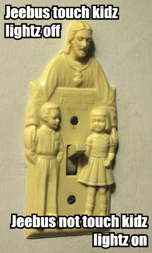 Jeebus Touch Lights