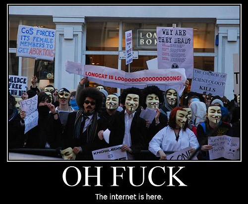 Oh Fuck The Internet is Here