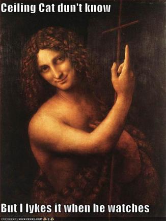 lykes when ceiling cat watches