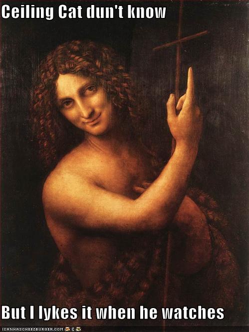 lykes when ceiling cat watches