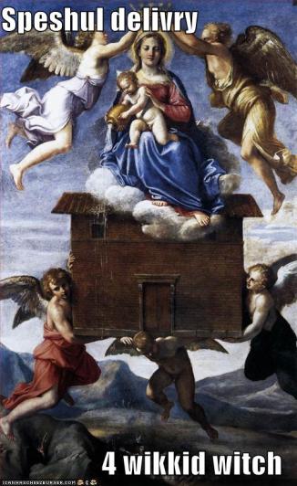 Speshul delivry wikkid witch