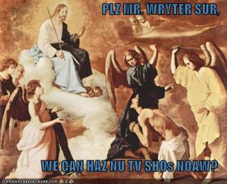 Plz Mr Wryter Nu Shos