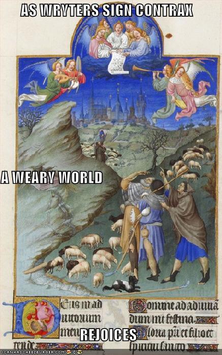 Writer’s Strike Over