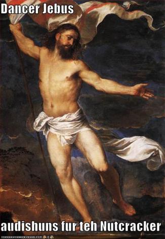 dancer Jebus audishuns Nutcracker