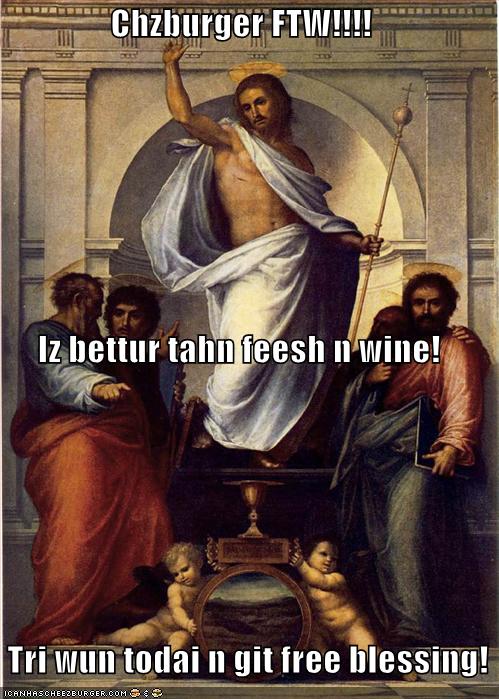 chzburger ftw git free blessing