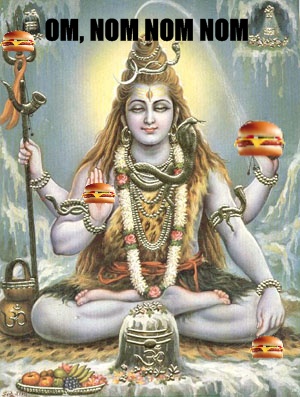 shiva nom nom nom cheezburger
