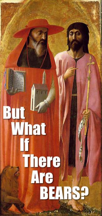 But what if there are bears?