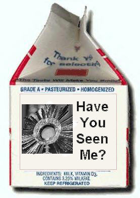 Missing Eucharist Milk Carton