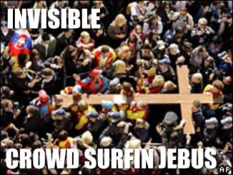 INVISABLE CROWD SURFIN JEBUS