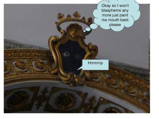 I Wont Blaspheme Anymore just paint me mouth back