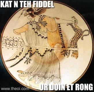 Kat N Teh Fiddel UR DOIN ET RONG