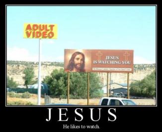 Jesus, He Likes To Watch