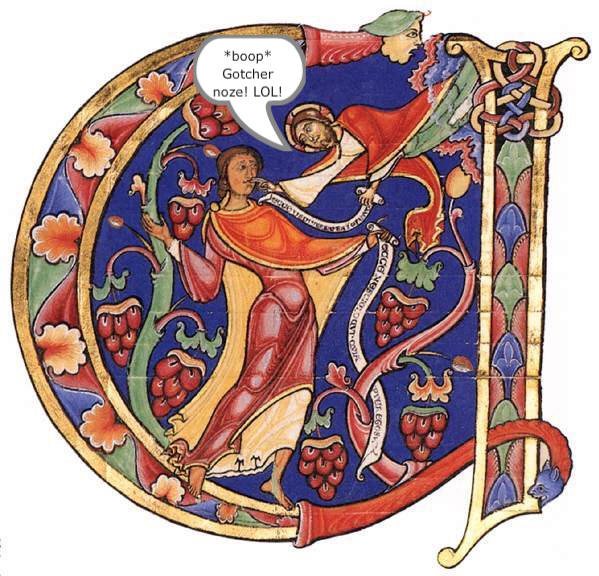 Prob'ly wouldn't have done that if you'd known he was contagious.