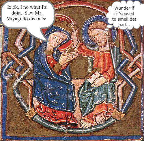 Maybe I should tell her it hurts much lower than my elbow...