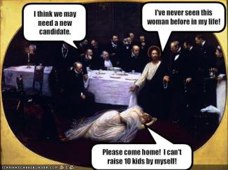 Jon & Kate, Ensign Sanford will escort you out.