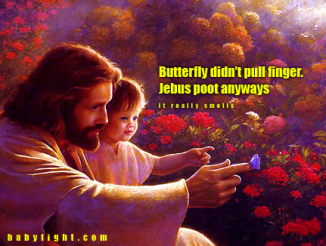 Butterfly didnt pull finger