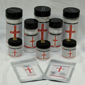 Christian blessed salt