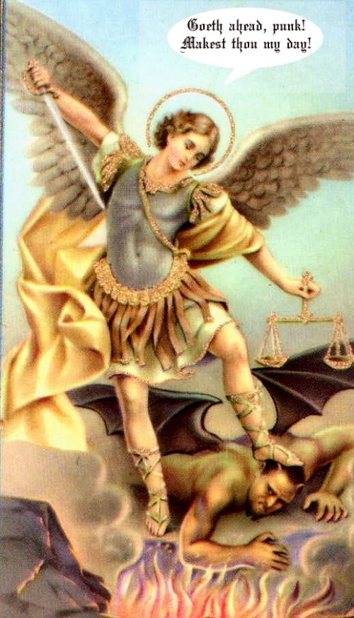 Goeth ahead, punk! Makest thou my day