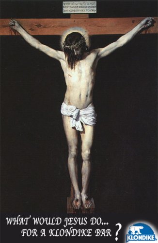 What would Jesus do for a Klondike bar?